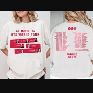 Boy Band BTS Kpop BTS World Tour 2026 Merch Gifts Bangtan Come Back T-Shirt